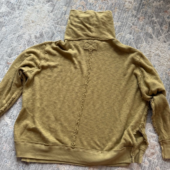 Free People We the Free Timmy Turtleneck Crushed Rosemary - Picture 8 of 8